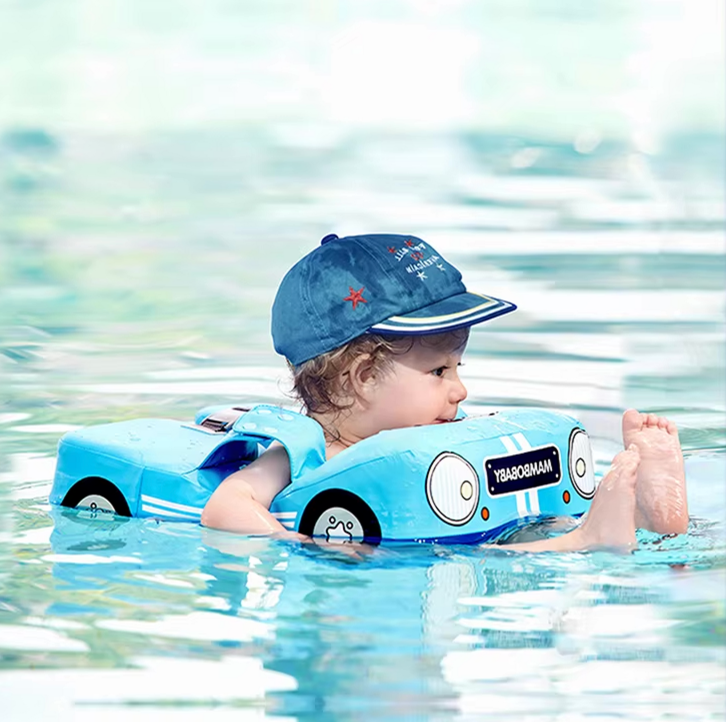 Car-Shaped Baby Float