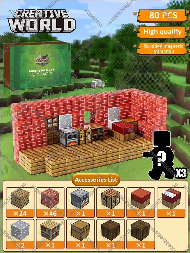 Magnetic Building Blocks