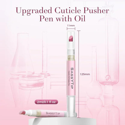 Cuticle Oil Pen and Pusher (2PCS)