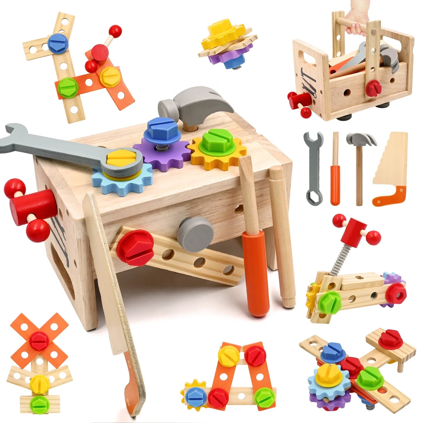 Wooden Tool Set