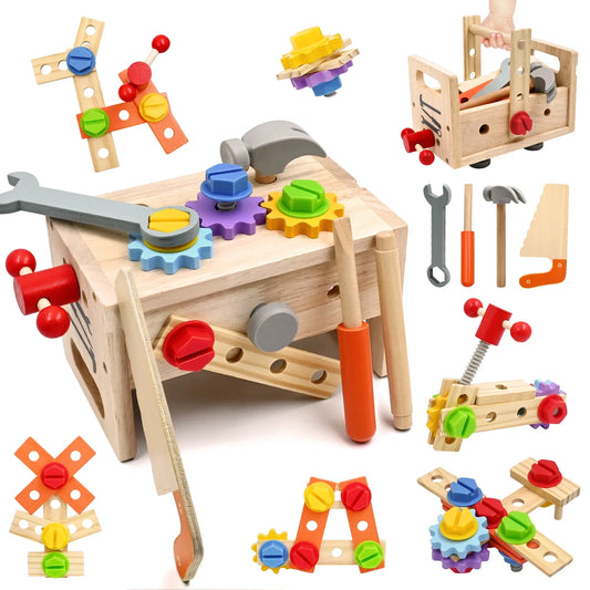 Wooden Tool Set