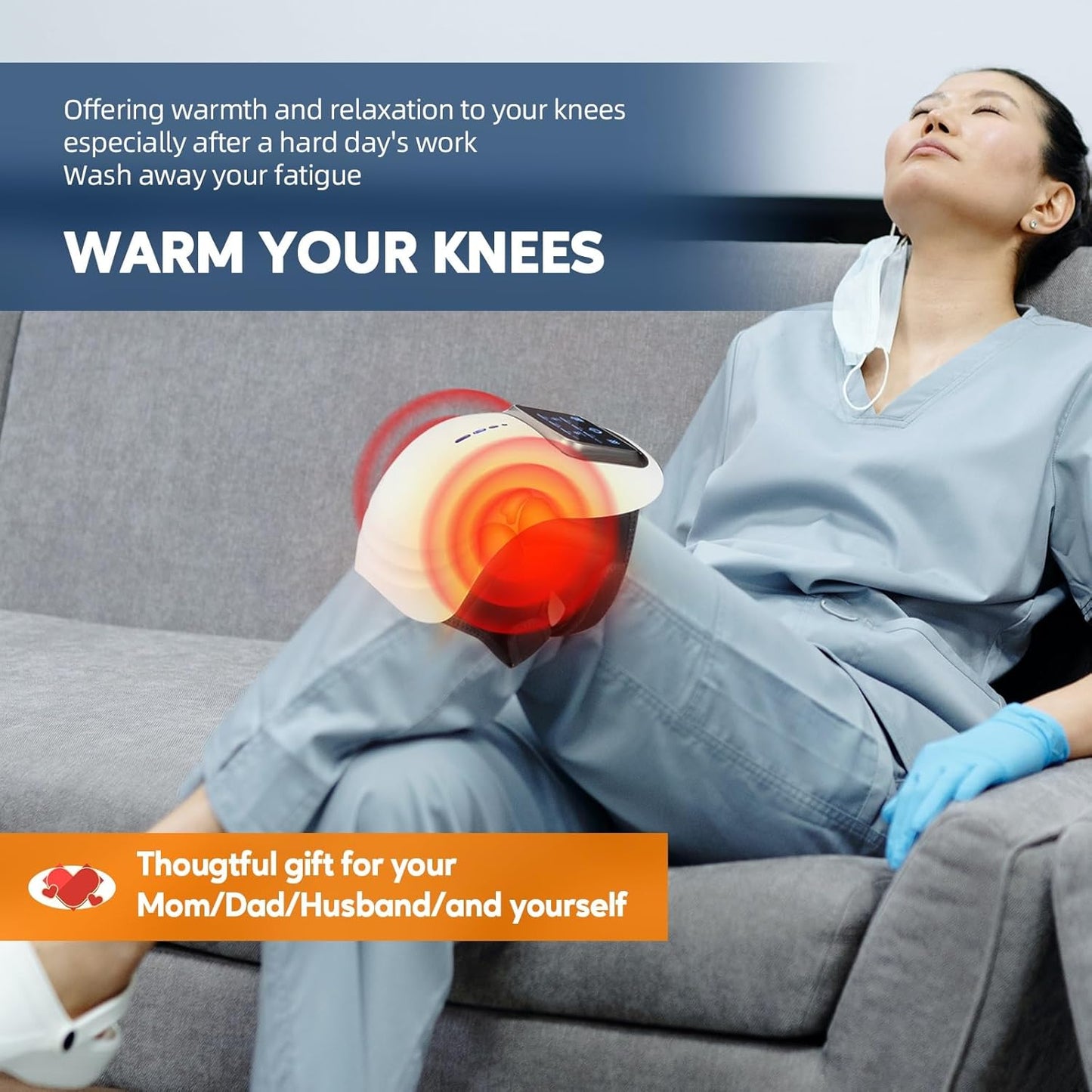 3-in-1 Heated Knee Massager