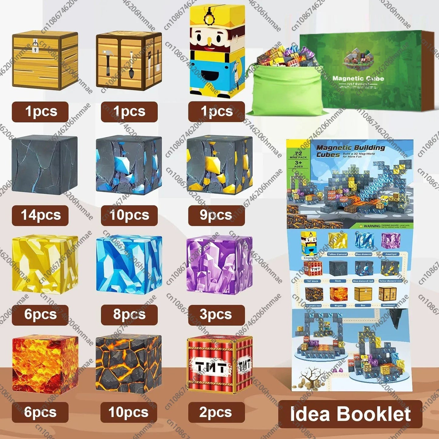 Magnetic Building Blocks