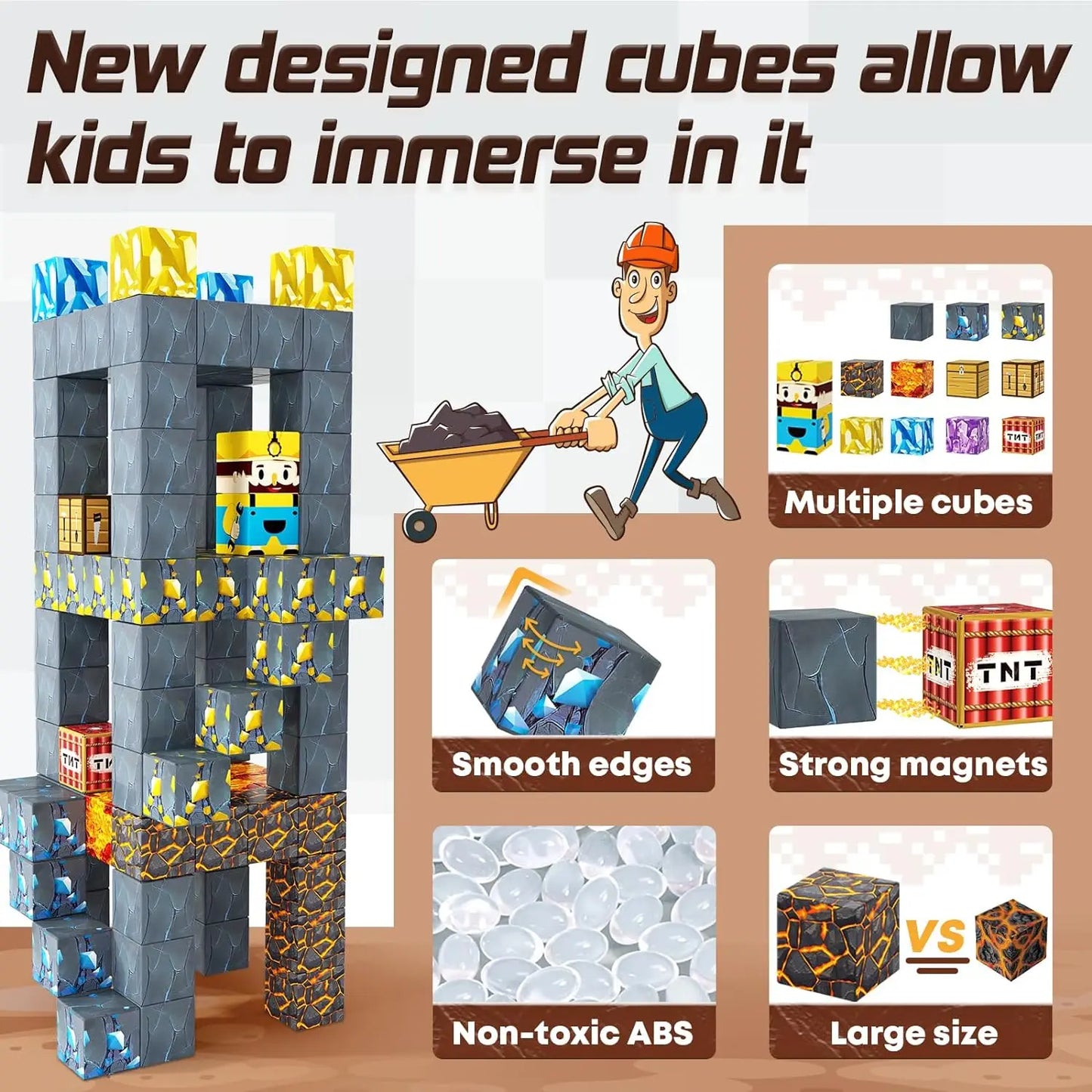 Magnetic Building Blocks